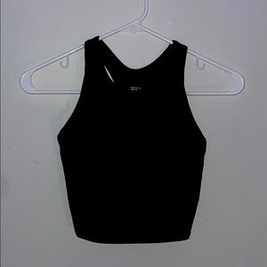 Athleta Workout Halter Crop Top